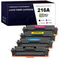 4 Toner Mit Chip Kompatibe zu HP 216A W2410A Color LaserJet Pro MFP M183FW M182n