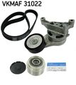 SKF Keilrippenriemensatz VKMAF 31022 für VW AUDI SEAT PASSAT GOLF TOURAN CADDY 5