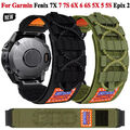 Quickfit Armband Für Garmin Fenix E 8/7/7X 6/6X Pro/5/5X Plus 965 955 Nylon Band