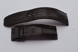 BAUME & MERCIER LEDER ARMBAND 22MM FÜR DORNSCHLIESSE 20MM 3