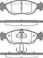 TRISCAN 8110 28009 Bremsbelagsatz, Scheibenbremse für CITROËN PEUGEOT