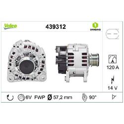 1x Valeo Generator 14V u.a. für VW Golf 4 1EX0 1.9 2.0 Plus 1KP LT | 235283