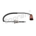 1x Sensor, Abgastemperatur TOPRAN 638 566 passend für AUDI