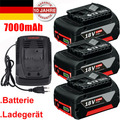 1~2x 18V 7,0Ah Akku für Bosch 18V Professional GBA GSR GSB BAT618 BAT609 BAT620