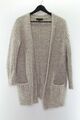 Atmosphere Damen Cardigan Gr. 40 Oberteil Strickjacke Grau Polyester #EZ-13