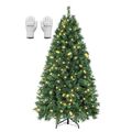 Weihnachtsbaum LED 210cm Künstlicher Tannenbaum mit Ständer Christbaum 380 LEDs