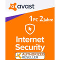 Avast Internet Security 1 PC 2 Jahre 2024 Vollversion/Upgrade Antivirus Premium