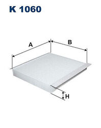 FILTRON (K 1060) Innenraumfilter, Pollenfilter, Mikrofilter für NISSAN LEXUS