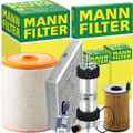 MANN FILTER FILTERSET INSPEKTIONSPAKET passend für AUDI A6 C7 A7 4G 3.0 TDI