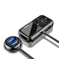 Baseus Bluetooth 5.0 FM Transmitter Auto MP3 Player SD KFZ AUX Freisprechanlage