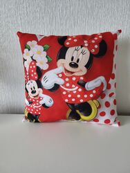 Minnie Mouse Kissen Kuschelkissen Dekokissen 27 x 27 cm