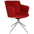 Topstar Besuchersessel Stuhl Sitness 1.0 mit 3D-Sitzgelenk - rot