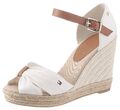 TOMMY HILFIGER BASIC OPENED TOE HIGH WEDGE High-Heel-Sandalette , Gr. 41