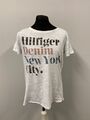 Tommy Hilfiger Herren Vintage T-Shirt Gr. M kurzarm Shirt fit weiß 18939