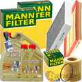 MANN INSPEKTIONSPAKET+7L CASTROL 5W-30 ÖL passend für BMW 1er F20 135i+M 3er F30