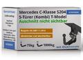 AHK für Mercedes C-Klasse S204 07-14 vert. abnehmbar GDW +7pol E-Satz spezifisch