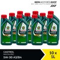 Castrol Magnatec 5W-30 A3/B4 VW Renault Mercedes MB API SL 10x1 Liter = 10 Liter