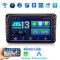 8"Android13 Carplay DAB+Autoradio GPS Nav WIFI BT RDS FM Für VW Golf Passat Seat