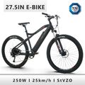 27.5 Zoll E Bike 250W Mountainbike 9 Gänge Elektrofahrrad 36V 13AH Pedelec eBike