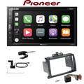 Autoradio Pioneer Apple CarPlay Android DAB für Hyundai i20 2009-2012 in schwarz