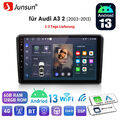 Für Audi A3 S3 RS3 8P 8V Apple Carplay Android 13 Autoradio GPS RDS Navi RDS SWC