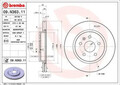 2x Bremsscheibe innenbelüftet 09.N363.11 BREMBO für OPEL INSIGNIA B Grand Sport