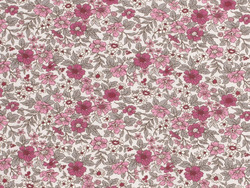 Jersey  100x150 cm Blüten Blumen nähen Stoffe Baumwolljersey nähen elastisch