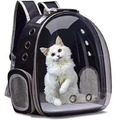 Katzen Hunde Rucksack Haustier Tragetasche Transportbox Transparent Reisentasche