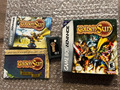 Golden Sun (Nintendo Game Boy Advance, 2002) CIB WITH MANUAL AND MAP