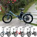 Faltbares Elektrofahrrad 20 Zoll Klappbar E-Bike 250W 14.5Ah Pedelec E-Citybike