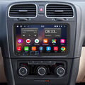 9" Autoradio Android 13 GPS Navi WiFi für 2 DIN VW GOLF 5 6 Passat Tiguan Touran