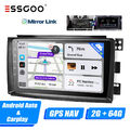 9" Autoradio Carplay Android 13 2+64G GPS RDS Für Mercedes Benz Smart 451 05-10