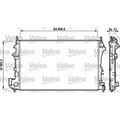 Valeo 732879 Kühler Motorkühlung für SAAB OPEL Kühlmittelkühler