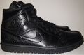 Nike Air Jordan 1 Mid Black Snakeskin gr. 40