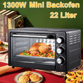 Mini Backofen Pizzaofen Minibackofen Kleiner Backofen Pizzaofen 22 L Miniofen