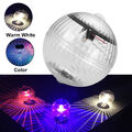 Solar Bunt Poolbeleuchtung schwimmende Unterwasserbeleuchtung Ball Lampe Licht