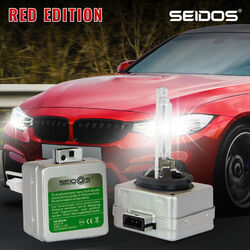 DUO-SET D3S 6000K RED EDITION Xenon Brenner Scheinwerfer für Jeep PREMIUM