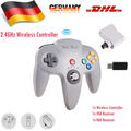 2.4 GHz Wireless N64 Controller Remote for Nintendo N64 Switch PC Mac OS Windows