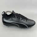 Puma EvoKnit schwarze Fußballstiefel Größe US7 EU39 UK6