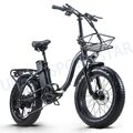 E Mountainbike 48V 15AH Elektrofahrrad 20 Zoll E Bike Shimano Moped eBike 25km/h