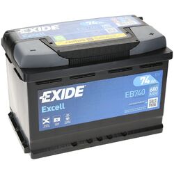 Autobatterie Exide Excell 12V 74Ah Starterbatterie WARTUNGSFREI TOP ANGEBOT NEU