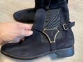 Tommy Hilfiger Damen Stiefeletten Boots Gr. 41(7) Blau