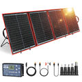 200W Faltbar Tragbar SolarPanel +12V 20A Ladegerät für Autobatterie/Powerstation