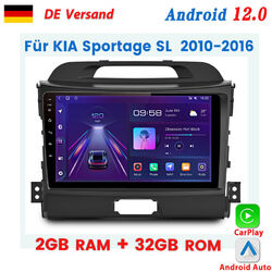 2+32G Carplay Für KIA Sportage SL 2010-2016 Autoradio Android12 GPS NAVI BT DAB+