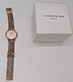 Liebeskind Berlin Damen Uhr LT0155MQ Edelstahlgehäuse und Mesh-Armband Roségold