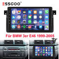 9" KAM+ Android 13 Autoradio für 3er BMW E46 Carplay Auto 318 320 GPS NAVI WiFi