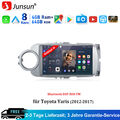 Android 13 Autoradio GPS Navi für Toyota Yaris 2011-2018 Carplay WIFI BT FM DAB+