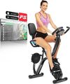 3in1 Heimtrainer Ergometer Fahrradtrainer Indoor Fitnessfahrrad Bike klappbar DE