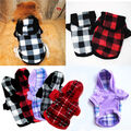 Winter Fleece Hund Kleidung Haustier Pullover Jacke Mantel Welpen Hoodie N