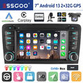 DAB+ 32G Android 13 Carplay Autoradio GPS Navi RDS KAM Für Audi A3 S3 RS3 8PA 8P